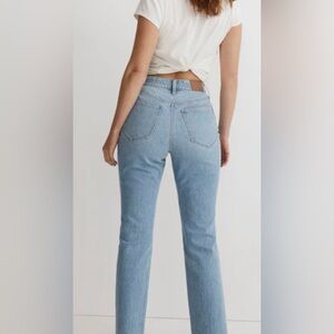 Madewell Light Blue Straight Jeans